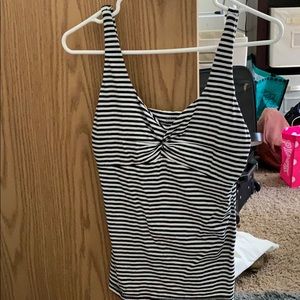 Stripped tank top